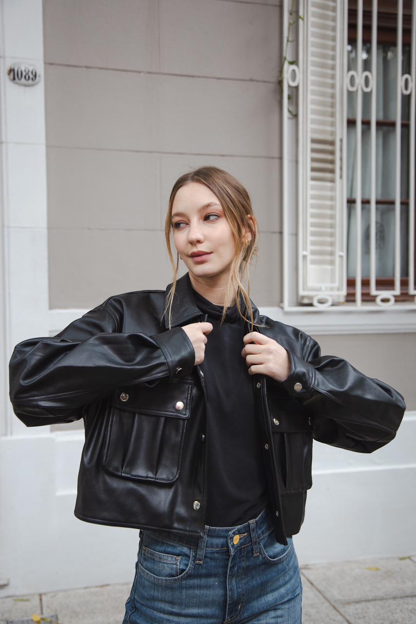 Outfit Camisa Eco Cuero Eco Cuero Camisa Piel Mujer Camisa