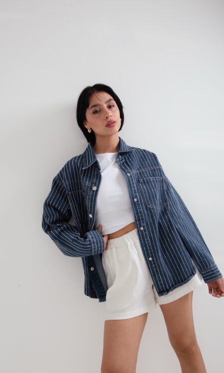 CHAQUETA DENIM HOTFIX