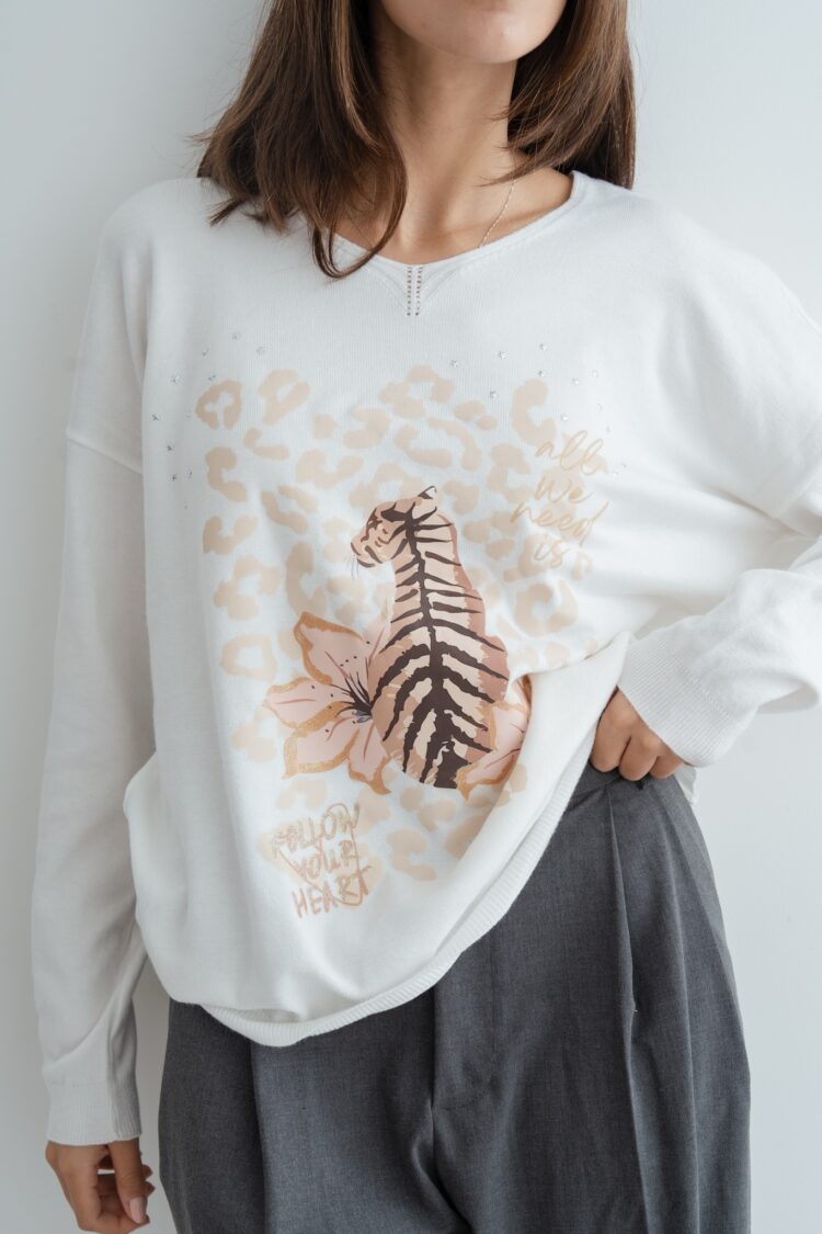 SWEATER FOLLOW YOUR HEART - Imagen 3