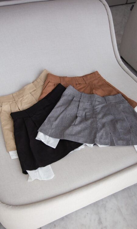 SHORT POLLERA GABARDINA