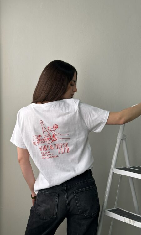 REMERA WINE & CHEESE
