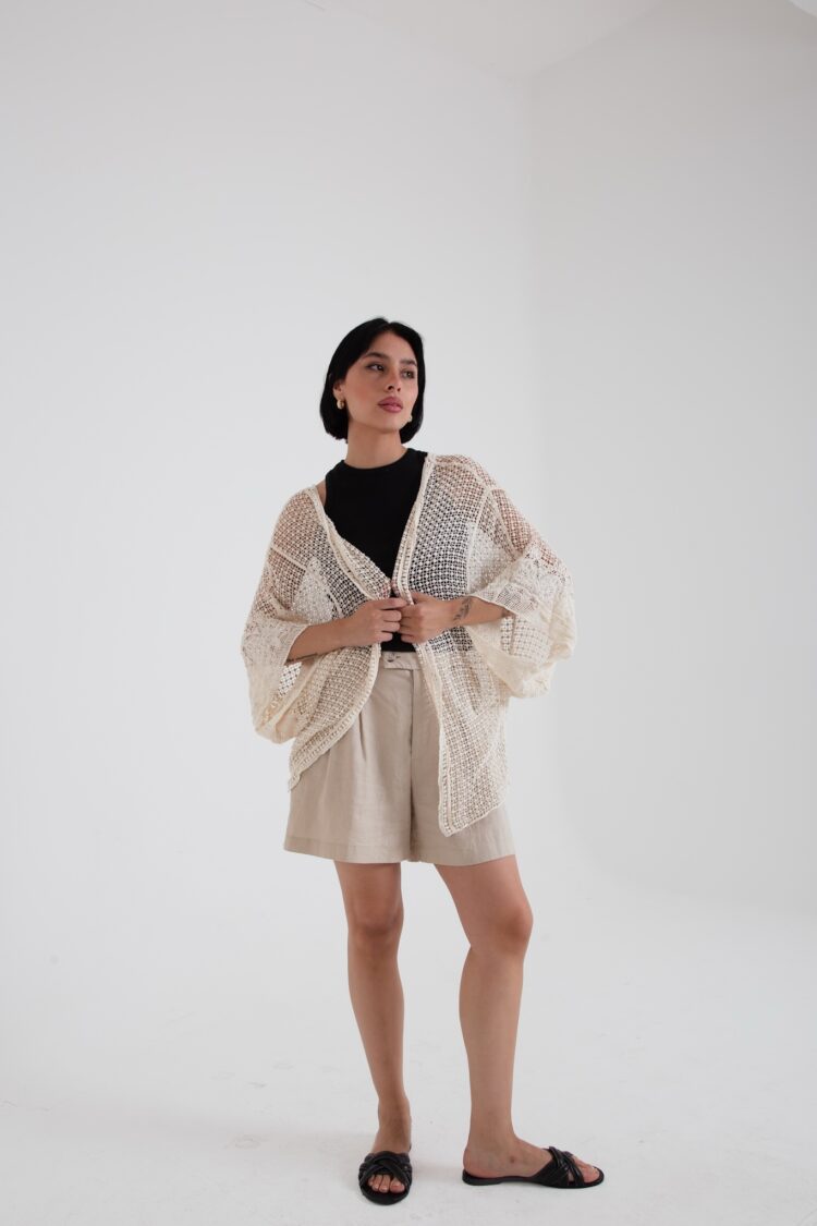 SACO CROCHET CIRCLES - Imagen 2