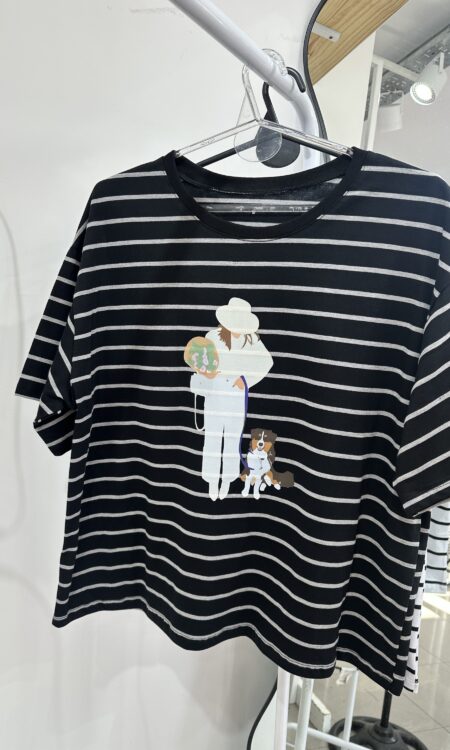 BOXY RAYADO MUJER PASEO