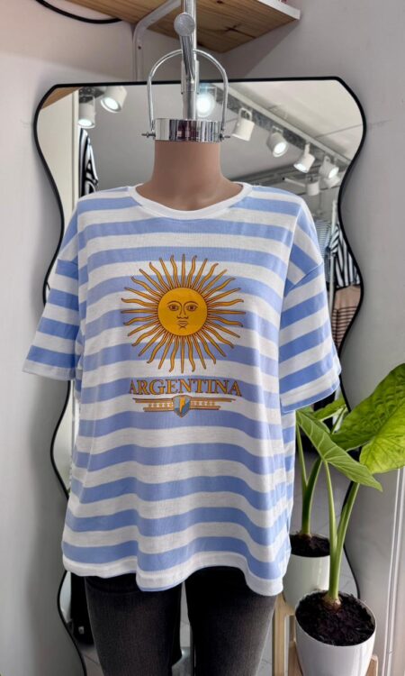 Alternative view of HORIZONTAL SOL DE MAYO ARGENTINA (100% algodon interlock)