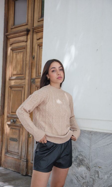 Alternative view of SWEATER DAFNE (doble hilo bremer importado)